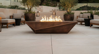 GeoSlide Fire Pit Table