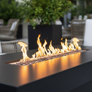 Lineo Bold Fire Pit Dining Table