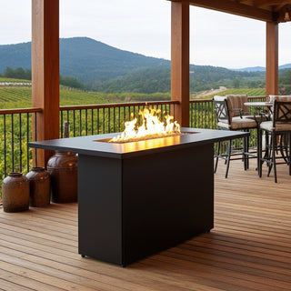 Lineo Fire Pit Bar Table