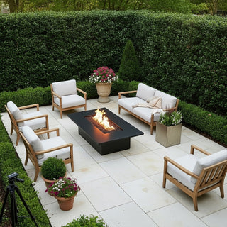 Lineo Fire Pit Coffee Table