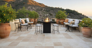 Quad Fire Pit Bar Table