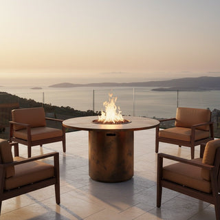 Circa Fire Pit Dining Table - Modofire