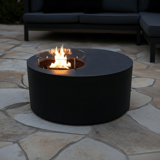 Circa Shift Fire Pit - Offset Opening - Aluminum - Modofire
