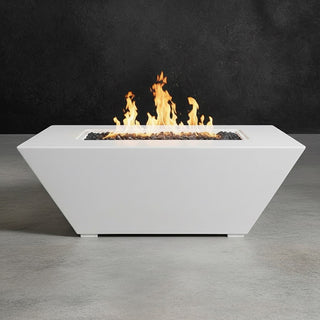 Geo Square Fire Table - Concrete (GFRC) - Modofire