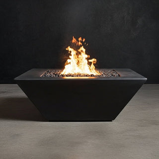 Geo Square Fire Table - Concrete (GFRC) - Modofire