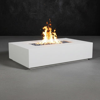 Manhattan Rectangle Fire Table - Concrete (GFRC) - Modofire