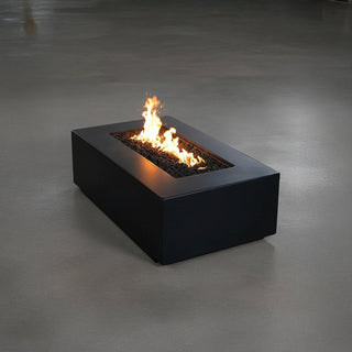 Manhattan Rectangle Fire Table - Concrete (GFRC) - Modofire