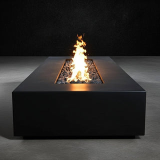 Manhattan Rectangle Low Fire Table - Concrete Manhattan Rectangle Low Fire Table - Concrete (GFRC) - Modofire
