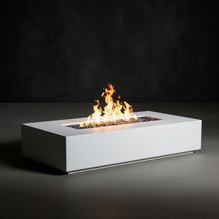 Manhattan Rectangle Low Fire Table - Concrete Manhattan Rectangle Low Fire Table - Concrete (GFRC) - Modofire