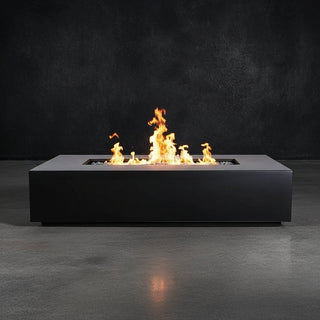 Manhattan Rectangle Low Fire Table - Concrete Manhattan Rectangle Low Fire Table - Concrete (GFRC) - Modofire