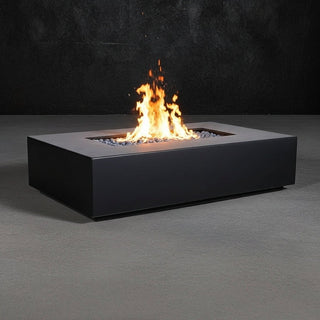 Manhattan Rectangle Low Fire Table - Concrete Manhattan Rectangle Low Fire Table - Concrete (GFRC) - Modofire