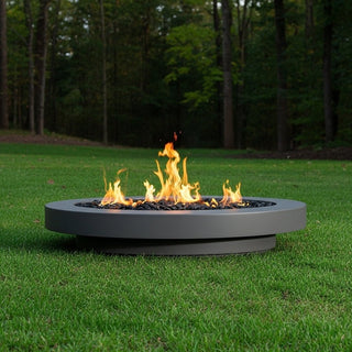 Midway Oval Low Fire Table - Concrete (GFRC) - Modofire