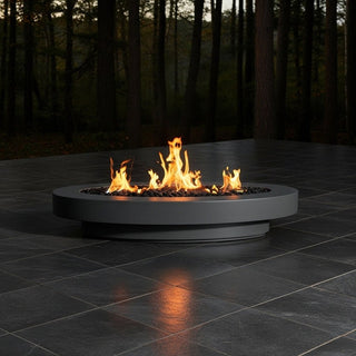 Midway Oval Low Fire Table - Concrete (GFRC) - Modofire