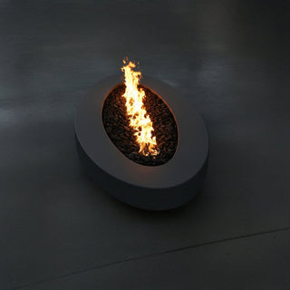 Midway Oval Low Fire Table - Concrete (GFRC) - Modofire