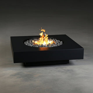 Midway Square Fire Table - Round Insert - Concrete (GFRC) - Modofire