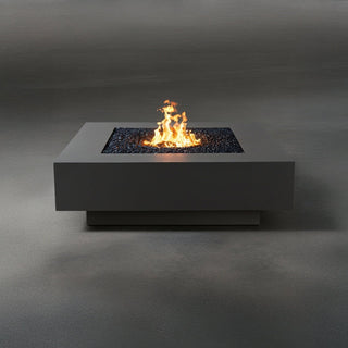 Midway Square Fire Table - Square Insert - Concrete (GFRC) - Modofire