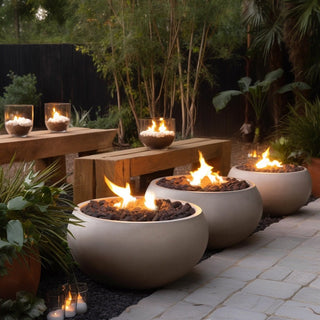 Creating Ambiance Outdoors with Fire and Water - Modofire