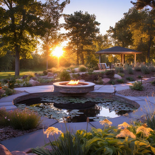 Embrace Outdoor Living: Fire, Water, and Planters to Enhance Your Environment