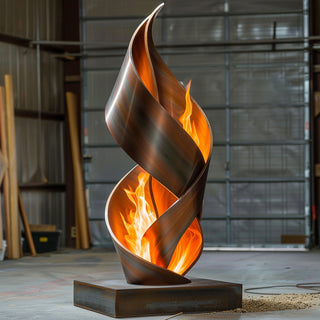 Flametwist Fire Sculpture