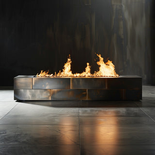 Cinder Fire Pit Table