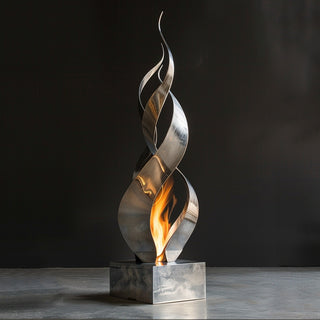 Curl Fire Sculpture