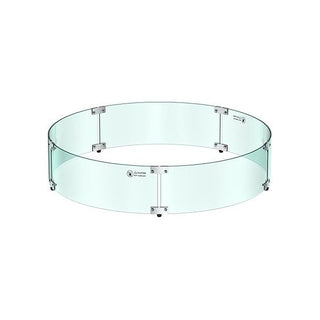 33" Round Glass Wind Guard Kit - Modofire