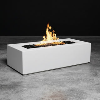 Aura Rectangle Fire Table - Concrete (GFRC)
