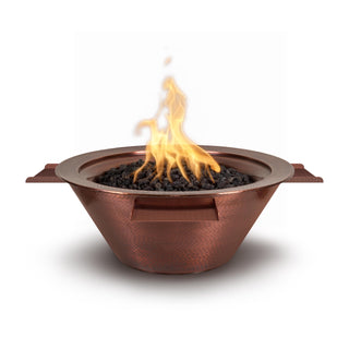 cazo-round-4-way-spill-fire-water-bowl-hammered-copper