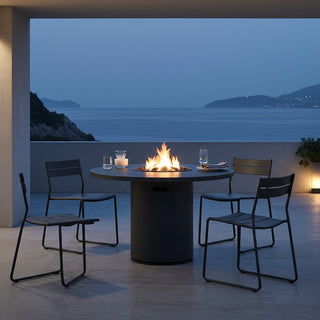 Circa Dining Fire Table - Aluminum