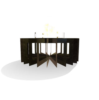 Fins Round Fire Table