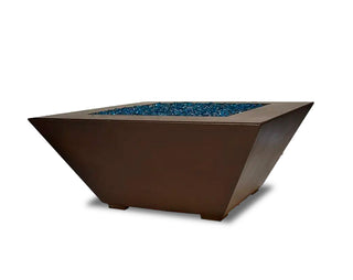 Geo Square Fire Table - Formed Concrete (gfrc)