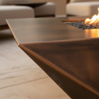 GeoSlide Fire Pit Table