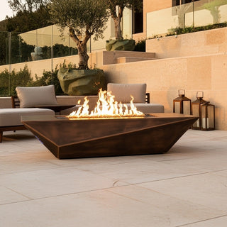 GeoSlide Fire Pit Table