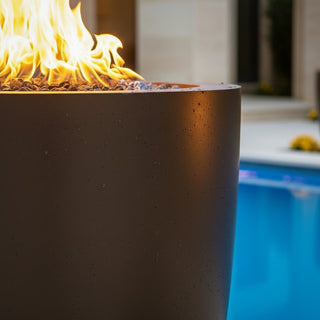 Legacy Round Tall Fire Vase