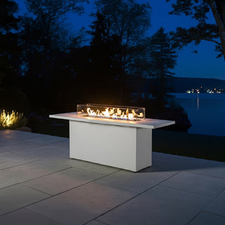 Lineo Top Fire Pit Dining Table