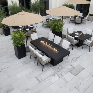 Lineo Bold Fire Dining Table