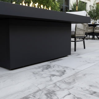 Lineo Bold Fire Pit Dining Table