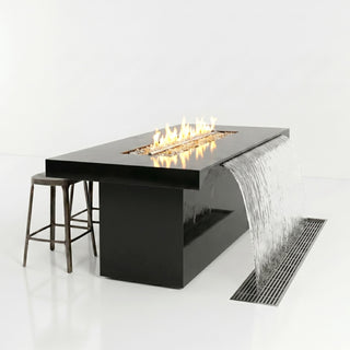 Lineo Bold Fire & Water Bar Table