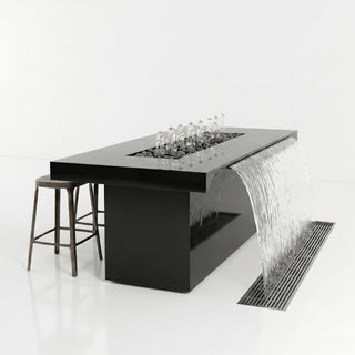 Lineo Bold Fire & Water Bar Table