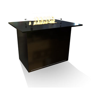 Lineo Fire Bar Table - Aluminum