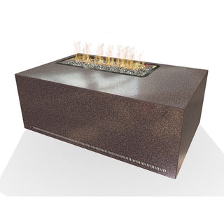 Lineo Fire Pit Table - Corner - Aluminum