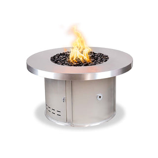 mabel-fire-table-round-stainless-steel