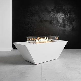 Prism Rectangle Fire Pit Table