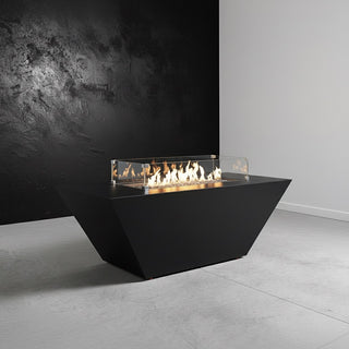 Prism Rectangle Fire Pit Table