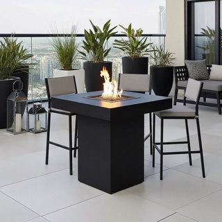 Quad Bold Fire Bar Table