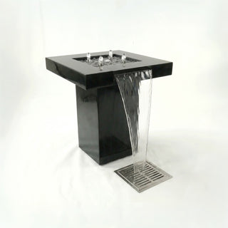Quad Bold Fire & Water Bar Table