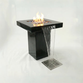 Quad Bold Fire & Water Bar Table