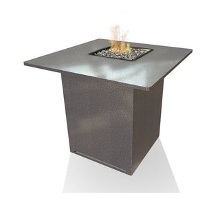 Quad Fire Bar Table - Offset - Aluminum