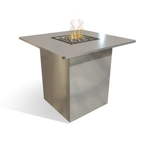Quad Fire Bar Table - Aluminum