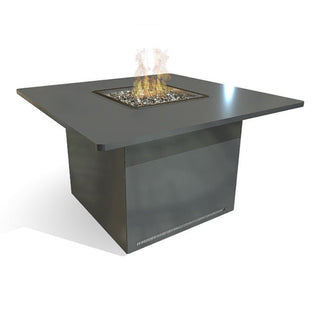 Quad Fire Dining Table - Aluminum